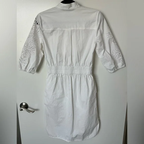 White House Black Market Poplin Shirtdress - Picture 4 of 6